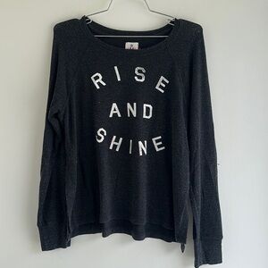 SUNDRY | Rise and Shine Long Sleeve T-Shirt
